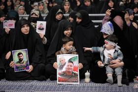 دیدار خانواده شهدای اقتدار با رهبر انقلاب