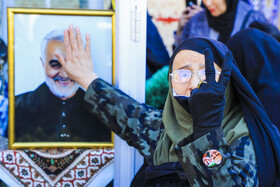 مراسم ششمین سالگرد شهادت حاج قاسم سلیمانی در کرمان