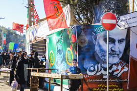 مراسم ششمین سالگرد شهادت حاج قاسم سلیمانی در کرمان