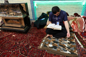 مراسم معنوی اعتکاف- شهرستان اهر