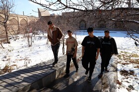 مراسم معنوی اعتکاف- شهرستان اهر