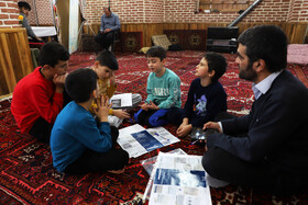 مراسم معنوی اعتکاف- شهرستان اهر