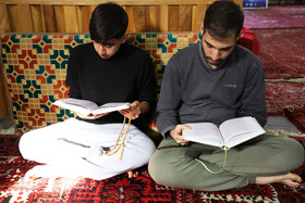 مراسم معنوی اعتکاف- شهرستان اهر