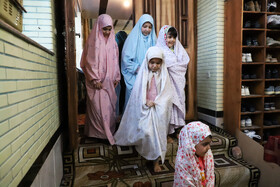 مراسم معنوی اعتکاف- شهرستان اهر