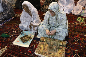 مراسم معنوی اعتکاف- شهرستان اهر