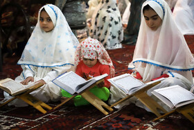 مراسم معنوی اعتکاف- شهرستان اهر