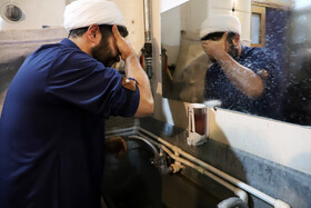 مراسم معنوی اعتکاف- شهرستان اهر