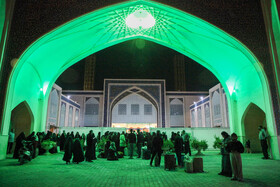 مراسم معنوی اعتکاف - جزیره کیش