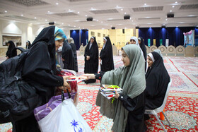 مراسم معنوی اعتکاف جزیره کیش - مصلی کیش محل اعتکاف دختران