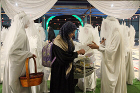 مراسم معنوی اعتکاف جزیره کیش - مصلی کیش محل اعتکاف دختران