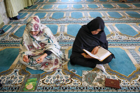 مراسم معنوی اعتکاف - جزیره کیش