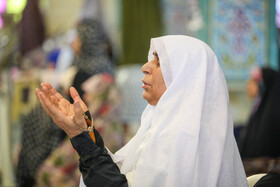 مراسم معنوی اعتکاف جزیره کیش - مسجد خاتم‌الانبیاء (ص)  محل اعتکاف بانوان