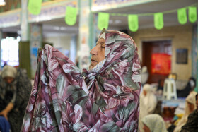 مراسم معنوی اعتکاف جزیره کیش - مسجد خاتم‌الانبیاء (ص)  محل اعتکاف بانوان