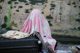 مراسم معنوی اعتکاف جزیره کیش - مصلی کیش محل اعتکاف دختران