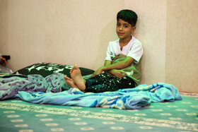 مراسم معنوی اعتکاف جزیره کیش – مسجد امام حسن (ع) محل اعتکاف پسران