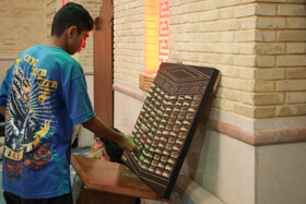 مراسم معنوی اعتکاف - جزیره کیش