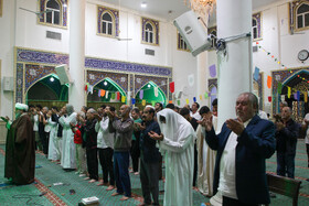 مراسم معنوی اعتکاف جزیره کیش – مسجد حضرت زینب (س) محل اعتکاف آقایان