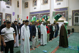 مراسم معنوی اعتکاف جزیره کیش – مسجد حضرت زینب (س) محل اعتکاف آقایان