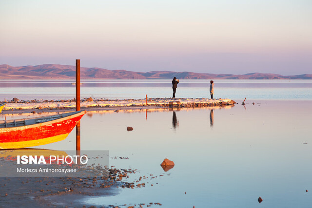 بهبود نسبی وضعیت تراز دریاچه ارومیه