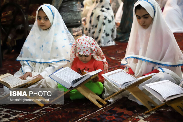 مراسم معنوی اعتکاف - اهر