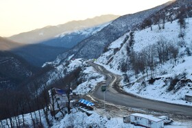 بازگشایی تمامی راه‌های روستایی بخش مرکزی آستارا پس از بارش برف