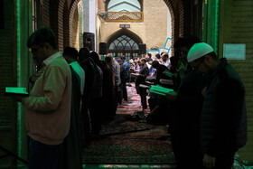 مراسم معنوی اعتکاف - یزد