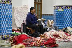 مراسم معنوی اعتکاف - یزد