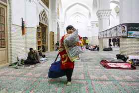 مراسم معنوی اعتکاف - یزد