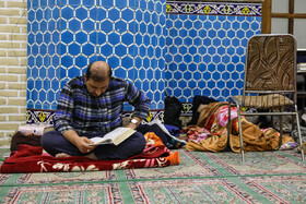 مراسم معنوی اعتکاف - یزد