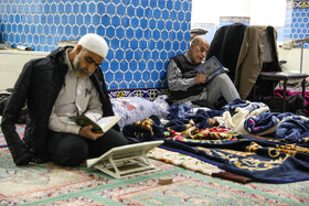 مراسم معنوی اعتکاف - یزد