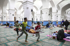 مراسم معنوی اعتکاف - یزد