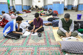 مراسم معنوی اعتکاف - یزد