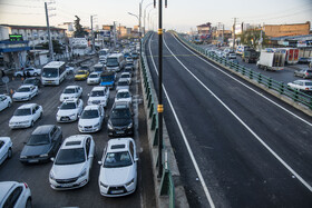 افتتاح بلندترین پل روگذر استان مازندران