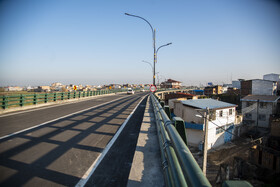 افتتاح بلندترین پل روگذر استان مازندران