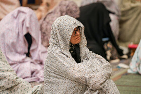 مراسم معنوی اعتکاف در دانشگاه اصفهان