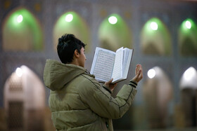 مراسم معنوی اعتکاف در مسجد تاریخ جامع اصفهان