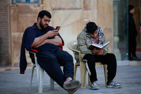 مراسم معنوی اعتکاف در مسجد تاریخ جامع اصفهان