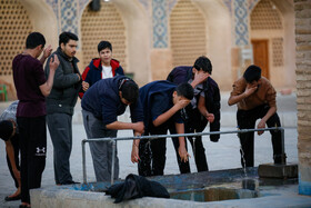 مراسم معنوی اعتکاف در مسجد تاریخ جامع اصفهان