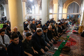 مراسم معنوی اعتکاف در مسجد تاریخ جامع اصفهان