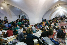 مراسم معنوی اعتکاف - اصفهان