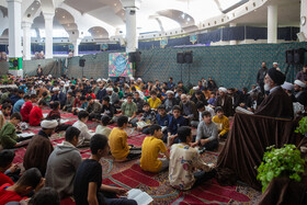 سخنرانی آیت الله سعیدی امام جمعه موقت قم در مراسم معنوی اعتکاف در مصلی قدس