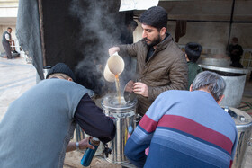 در حاشیه مراسم معنوی اعتکاف در مسجد امام حسن عسکری(ع) قم