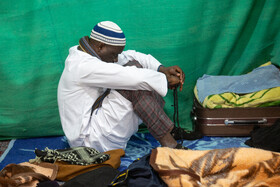 مراسم معنوی اعتکاف طلاب غیر ایرانی در مسجد امام حسن عسکری(ع) قم