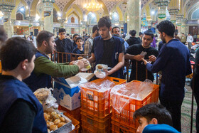 مراسم معنوی اعتکاف در مسجد امام حسن عسکری(ع) قم