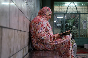 مراسم معنوی اعتکاف-کرمانشاه