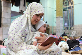 مراسم معنوی اعتکاف-کرمانشاه