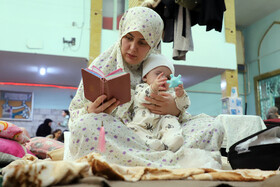 مراسم معنوی اعتکاف-کرمانشاه