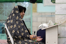 مراسم معنوی اعتکاف-کرمانشاه