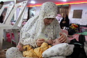 مراسم معنوی اعتکاف-کرمانشاه