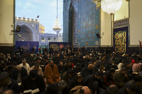 مراسم معنوی اعتکاف آقایان در مسجد جامع گوهرشاد - مشهد